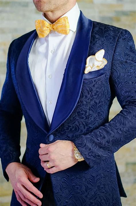 Not Your Average Dinner Jacket Check Out This S By Sebastian Navy Blue Paisley Dinner Jacket