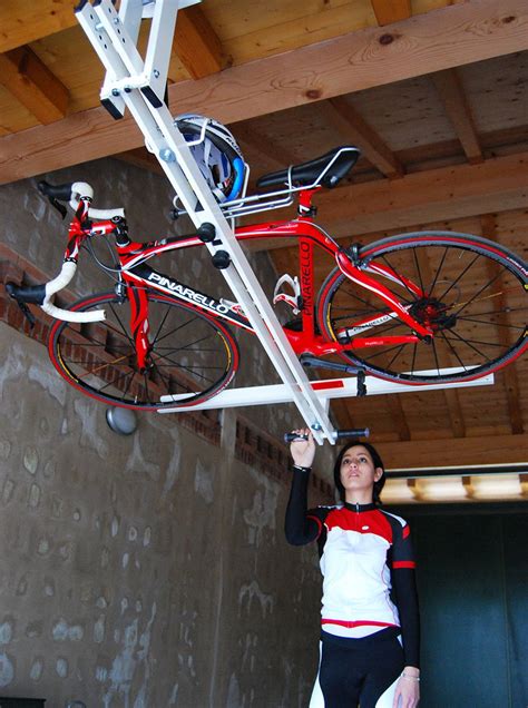 We carry 2 post, 4 post, alignment, specialty and garage lifts. Ceiling Overhead Bike Rack for Mountain Bike, Trekking ...