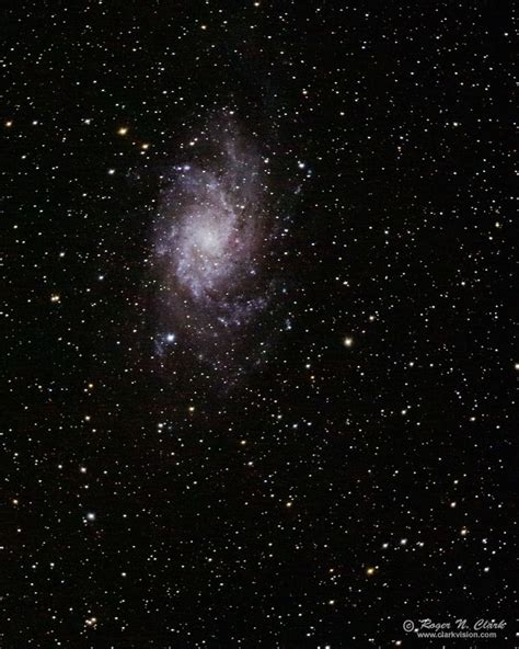 Clarkvision Photograph M33 Spiral Galaxy In Triangulum En 2020