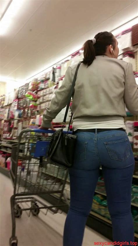 tight jeans supermarket candid gallery sexy candid girls