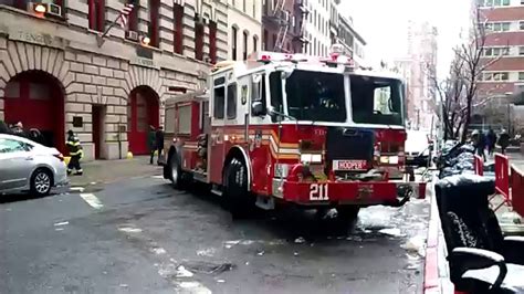 Fdny Engine 211 Hopper Street Acting Engine 7 Returning In Tribeca