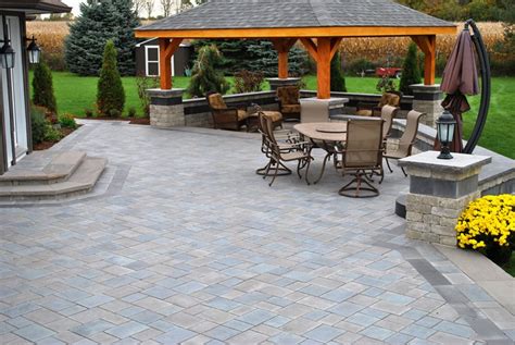 Paver Patio Whitby On Photo Gallery Landscaping Network