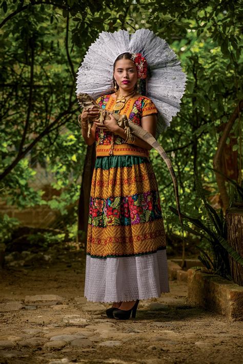 Intricate Clothing And Customs In Oaxaca Mexico