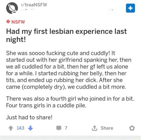Nsfw Had My First Lesbian Experience Last Night She Was Soooo Fucking Cute And Cuddly It