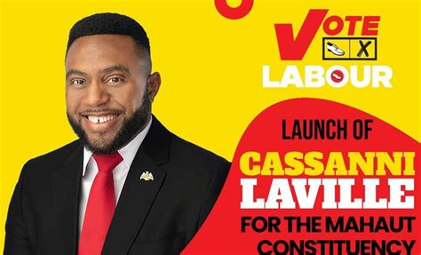 dominica labour party launches cassani laville from mahaut constituency