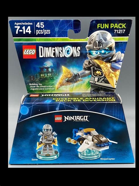 Lego Dimensions Zane Fun Pack Ninjago 71217 Brand New Sealed Free