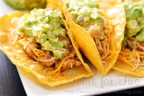 Maybe you would like to learn more about one of these? PW Wednesday's: Fried Chicken Tacos - Table for Two | Food ...