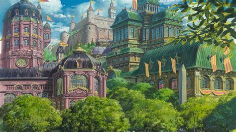 Howls Moving Castle Wallpaper Studio Ghibli Wallpaper 43697625