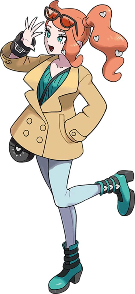 Official Character Art For Sonia Assistant In Pokemon Sword And