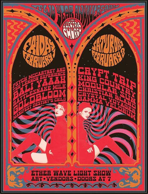 Who Are This Generations Psychedelic Poster Artists Dj Food