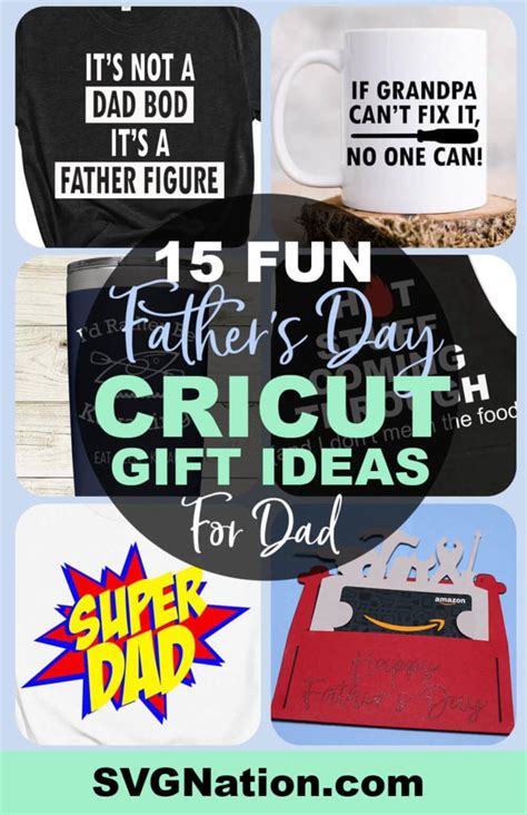 15 Fun Fathers Day Cricut Ideas Dad Will Love