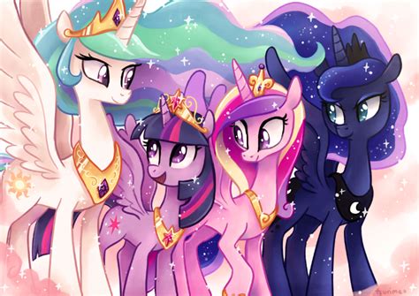 Please read our mlp reddiquette guidelines. The Alicorn Princesses | My Little Pony: Friendship is ...