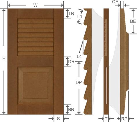 Composite Combination Shutters Shutterland Exterior Shutters