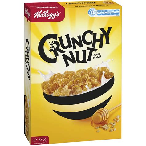 Kelloggs Crunchy Nut Corn Flakes Breakfast Cereal 380g Woolworths
