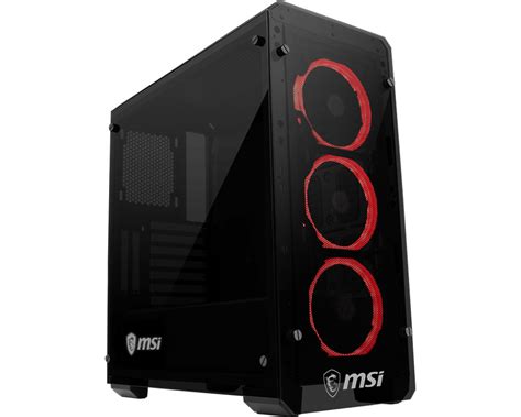 Msi Introduces New Mag Pylon Tempered Glass Case Msi Mystic Light Support
