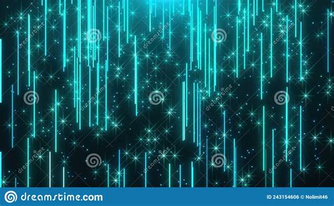 Falling Abstract Stars And Lines Stock Illustration Illustration Of
