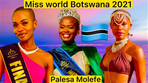 Miss World Botswana 2021 Palesa Molefe Miss World 2021 Miss Botswana 2021 Palesa Molefe