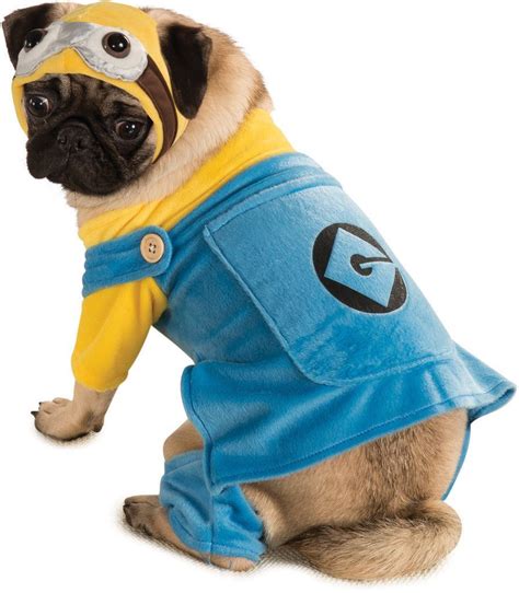 Pet Costume Minion Smallfor Your Cuddly Minion Comes With Jumpsuit