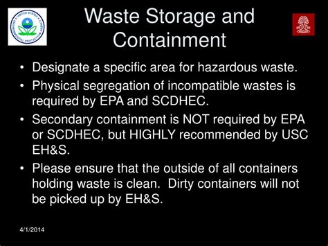 PPT USC EH S Hazardous Waste Training PowerPoint Presentation ID 594223