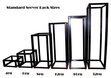 Many racks today come with a exterior width of 24 inches. 6 Images Server Cabinet Sizes And Description - Alqu Blog