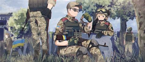 Article Japanese Go Crazy Over Ukrainian Anime Style Soldiers