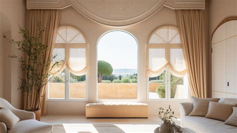 Half Moon Window Treatments How To Dress Up Your Arched Windows
