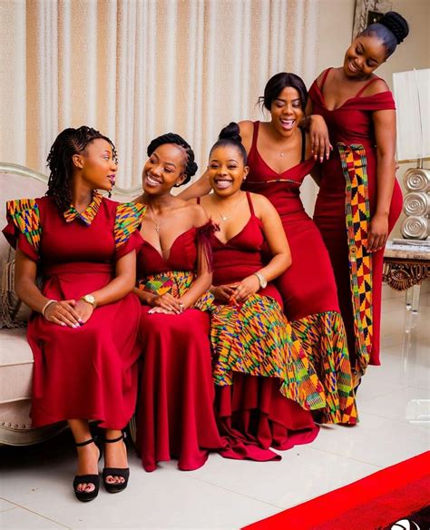 Pin By Nokukhanya Biyela On Quick Saves African Bridesmaid Dresses