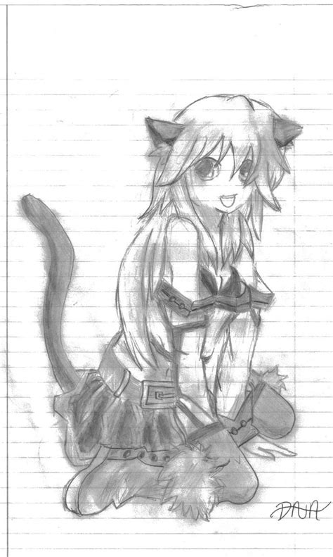 Cute Anime Cat Girl By Dominiiku Nikooru On Deviantart