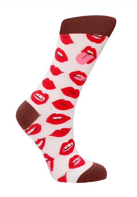 sexy socks lip love 42 46 sexspex
