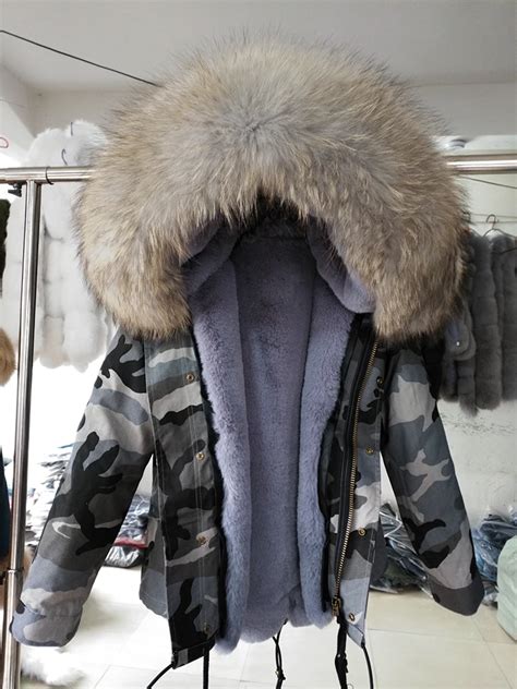 Aliexpress Com Buy Parka Winter Jacket Women Real Fur Coat Big