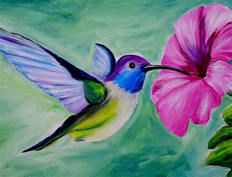 Fall Canvas Painting Bird Paintings On Canvas Lily Painting Night