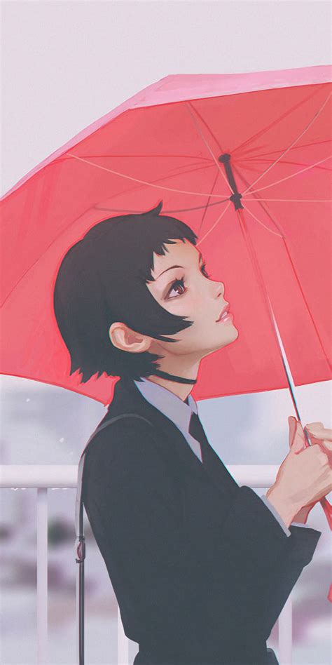 1080x2160 Ilya Kuvshinov Anime Girl With Umbrella One Plus 5thonor 7x