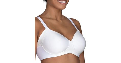 Vanity Fair Synthetic Beauty Back Full Figure Wirefree Extended Side And Back Smoother Bra