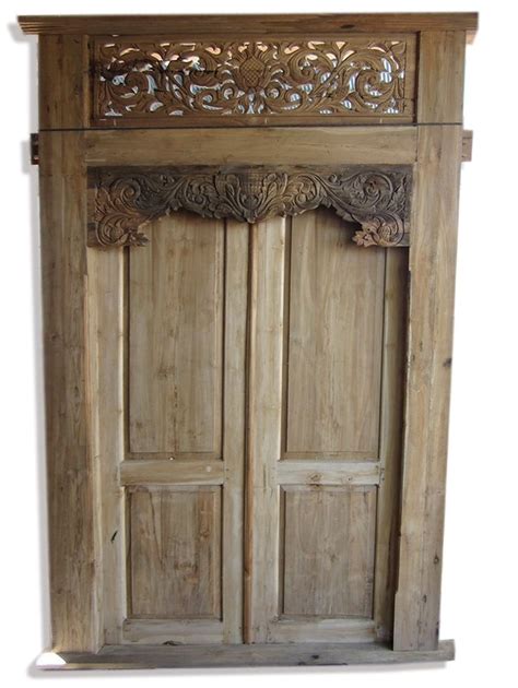 Balinese Style Doors Old Doors Unique Ranges Ashanti Furniture And