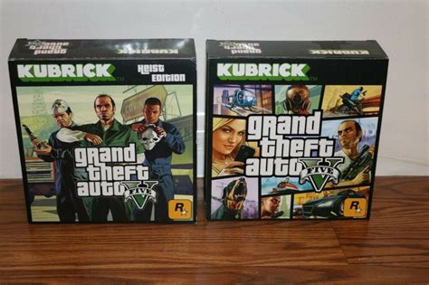 Kubrick Grand Theft Auto 5 V Heist Edition Lot Gta V Toys Collectibles