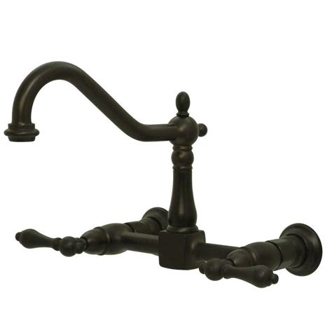 Homewerks Worldwide 2 Handle Laundry Tray Faucet With Straddle Legs In