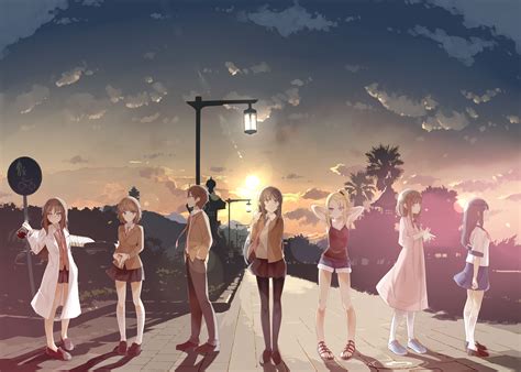All Members Of Rascal Does Not Dream Of Bunny Girl Senpai Hd Wallpaper Background Image