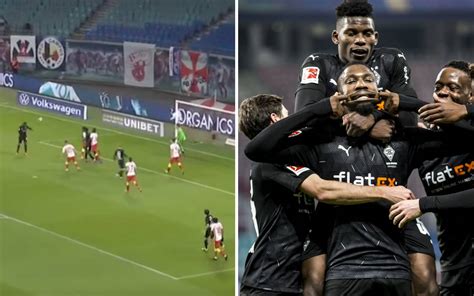 Barcelona out of the champions league as lionel messi scores. Video: Liverpool target Marcus Thuram scores vs RB Leipzig