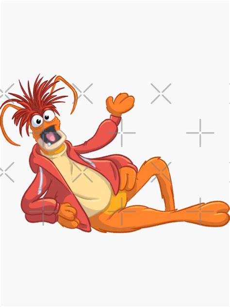The Muppets Pepe The King Prawn Sticker For Sale By Mattconnolly