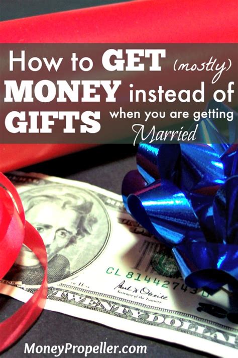 Instead, add it to your wedding website. How to get (mostly) money instead of gifts when you are ...