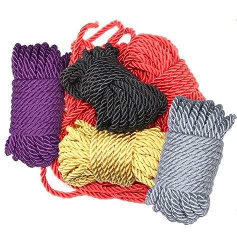 10m Soft Bondage Ropes Polyester Twine Bdsm Restraint Binding Rope Sm