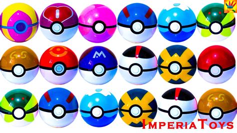 Many Big Surprises Pokemon Balls Unboxing Pokeballs Surprises Pokemon