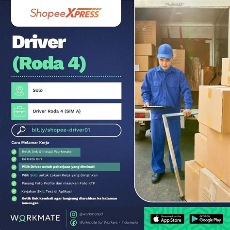 Lowongan Kerja Driver Perusahaan Shopee Xpress Di Solo Info Loker Solo