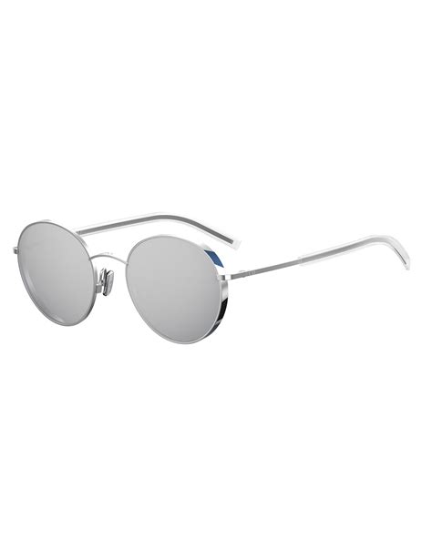Dior Edgy Round Metal Sunglasses Neiman Marcus