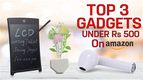 At that level they are trading at 18.68% discount to the analyst consensus target price of 0.00. Top 3 Cool Gadgets on Amazon under 500 Rupees - YouTube
