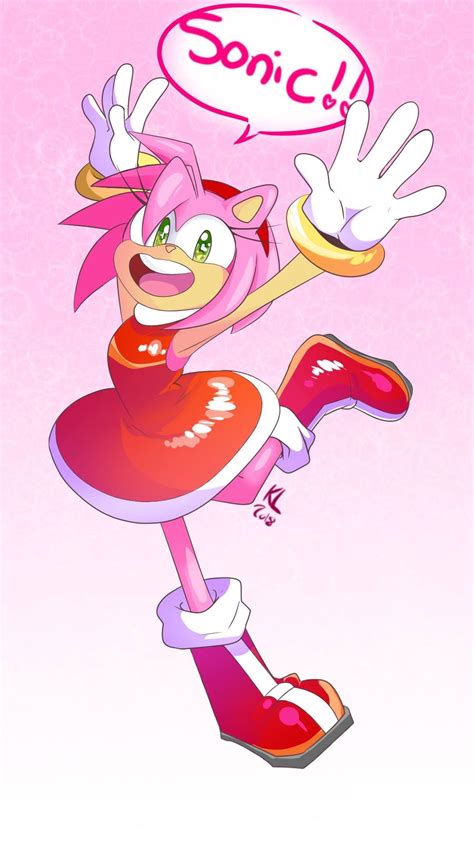 Just Finished This Drawing Of My Favourite Sonic Character Amy Rose