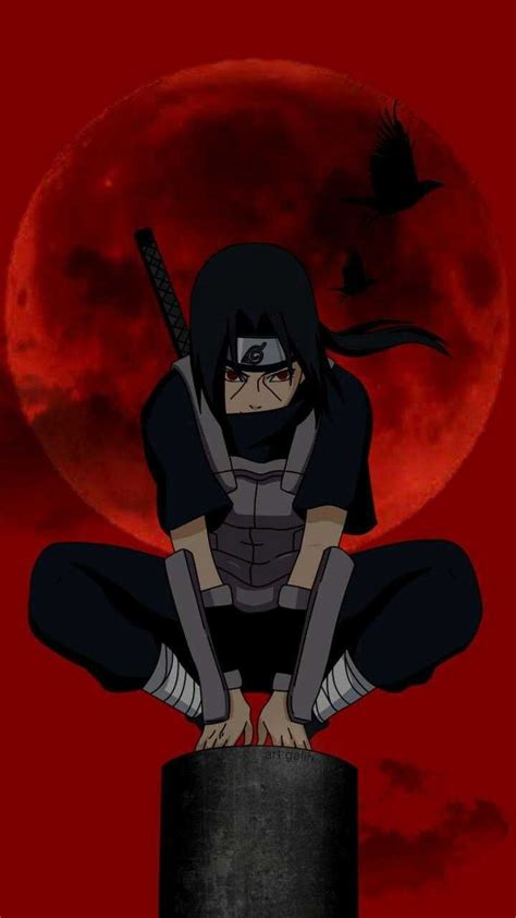 Itachi Moon Wallpapers Wallpaper Cave