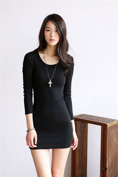 Black Dress Bold Fashion Korean Fashion Non Blondes News Fashion
