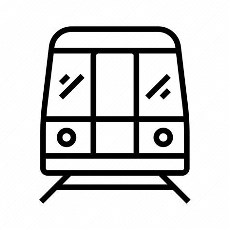 Subway Train Icon Download On Iconfinder On Iconfinder