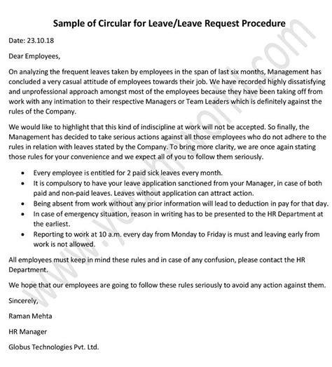 Request Letter For Annual Vacation Leave Infoupdate Org